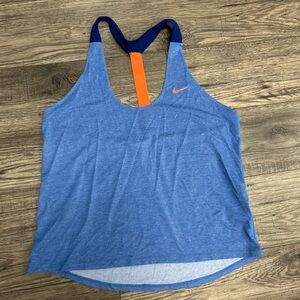 Nike Shirt Womens Medium
Blue Running Tank Top Racerback Elastika Gym Training